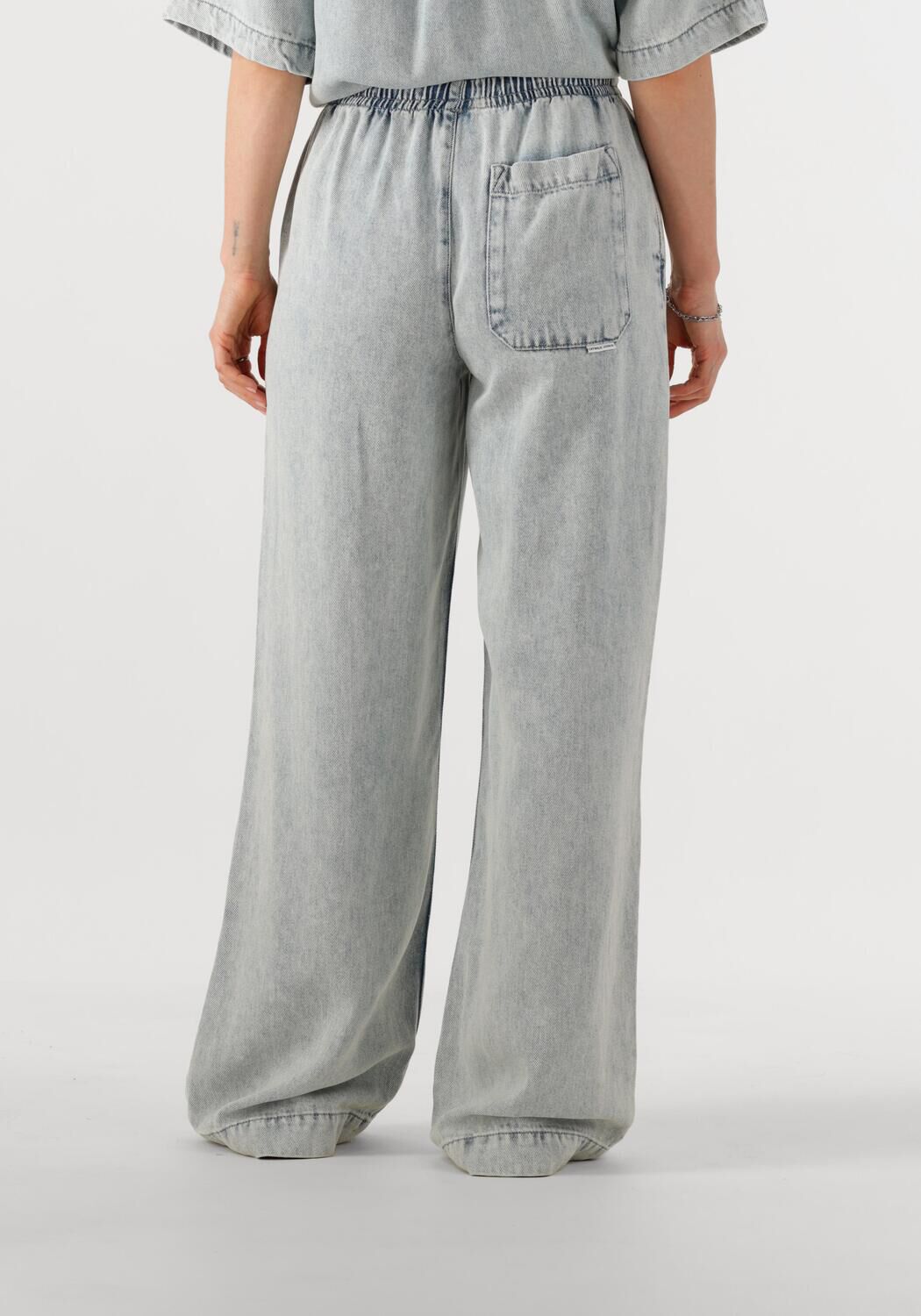 CATWALK JUNKIE Dames Jeans Denim Jogger Lichtgrijs