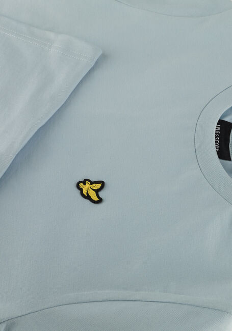 Lichtblauwe LYLE & SCOTT T-shirt PLAIN T-SHIRT - large