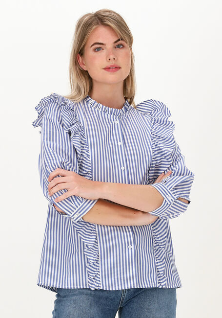 Blauwe LOLLYS LAUNDRY Blouses HANNI - large
