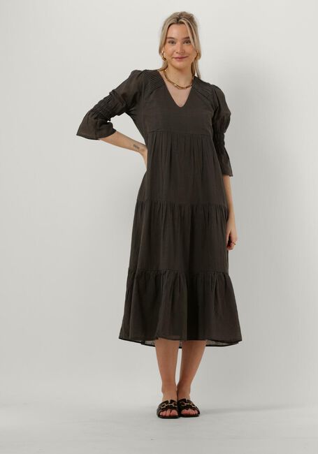 Donkergroene RUBY TUESDAY Midi jurk IMALA DRESS - large