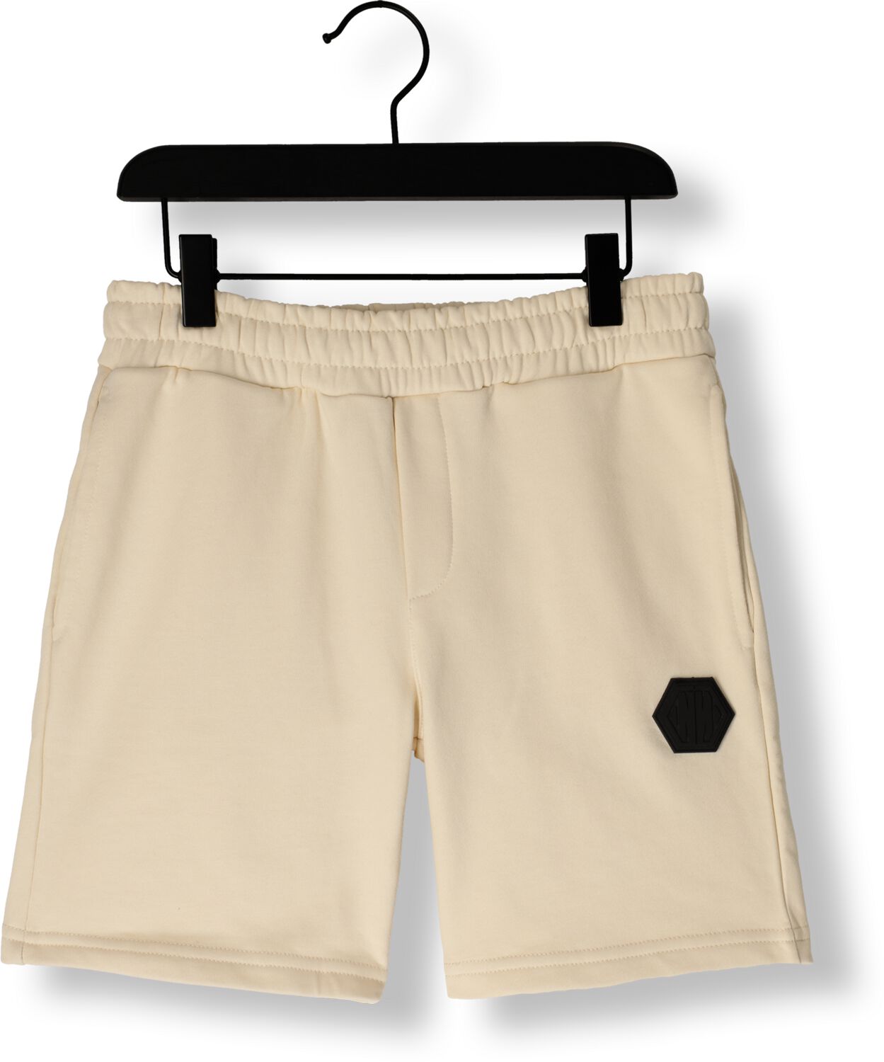 NIK & NIK Jongens Broeken Icon Sweatshort Beige
