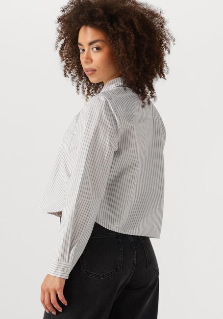 Witte MY ESSENTIAL WARDROBE Blouses JEANMW SHORT SHIRT - large