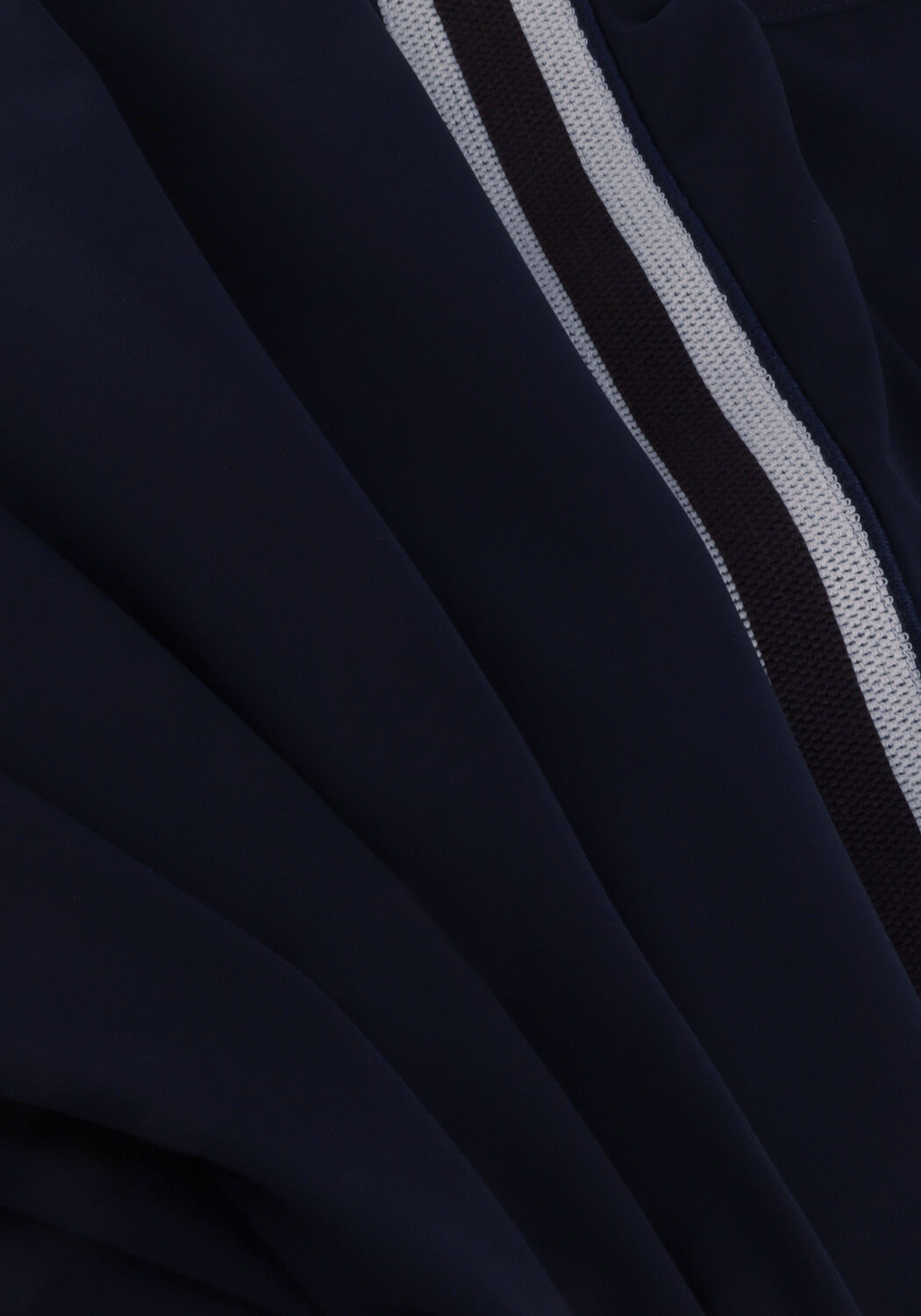 Donkerblauwe STUDIO ANNELOES Maxi jurk Tirza tape dress - large