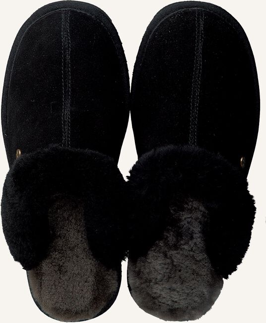 Zwarte WARMBAT Pantoffels BURLEY Zwarte WARMBAT Pantoffels BURLEY - large