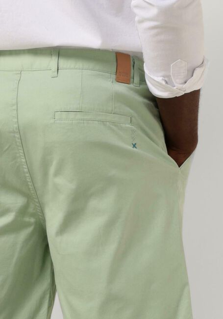 Groene SCOTCH & SODA Korte broek STUART - GARMENT-DYED COTTON-BLEND TWILL SHORT - large