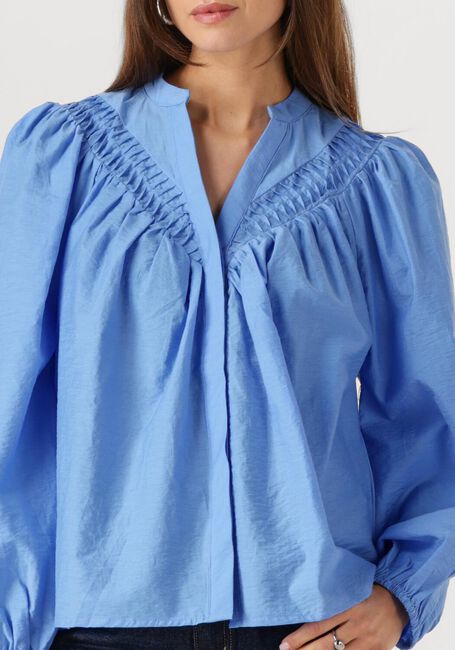 Blauwe Y.A.S. Blouses YASELLY LS SHIRT - large