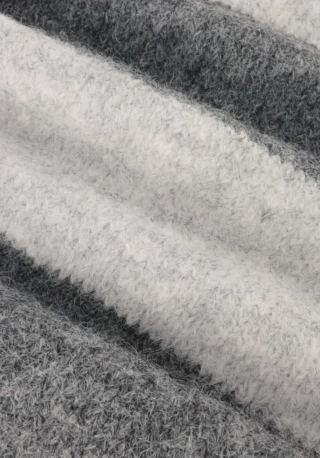 Grijze MY ESSENTIAL WARDROBE Trui MEENAMW KNIT PULLOVER - large