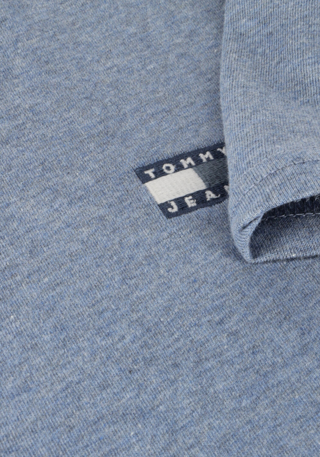 Blauwe TOMMY JEANS T-shirt TJM REG BADGE TEE EXT - large