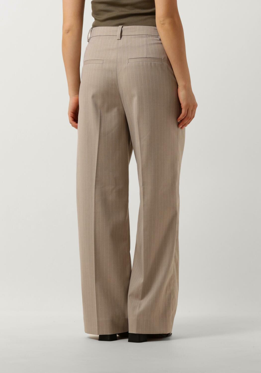 SECOND FEMALE Dames Broeken Pinnia Trousers Beige