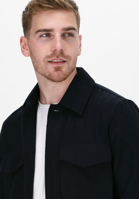 Blauwe SCOTCH & SODA Overshirt 163240 - RELAXED OVERSHIRT CON - large
