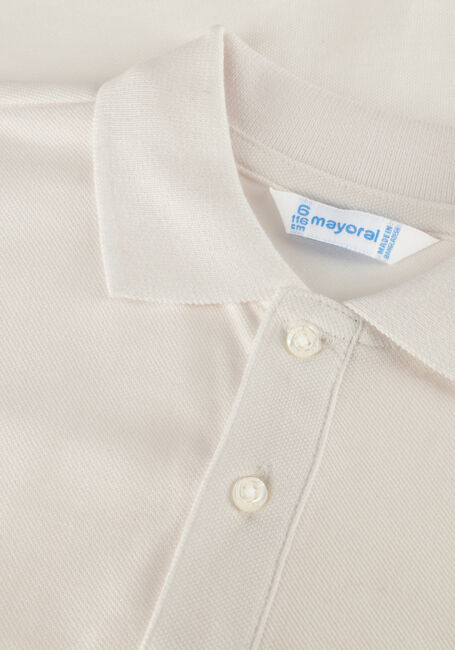 Witte MAYORAL Tops & T-shirts BASIC S/S POLO - large