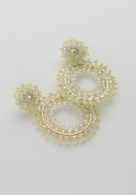 Creme PAULIE POCKET Oorbellen LIVA EARRINGS - large
