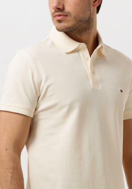 Beige TOMMY HILFIGER Polo 1985 SLIM POLO - large