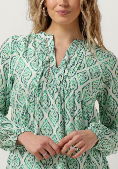 Groene MOLIIN Mini jurk LILLIAN - large