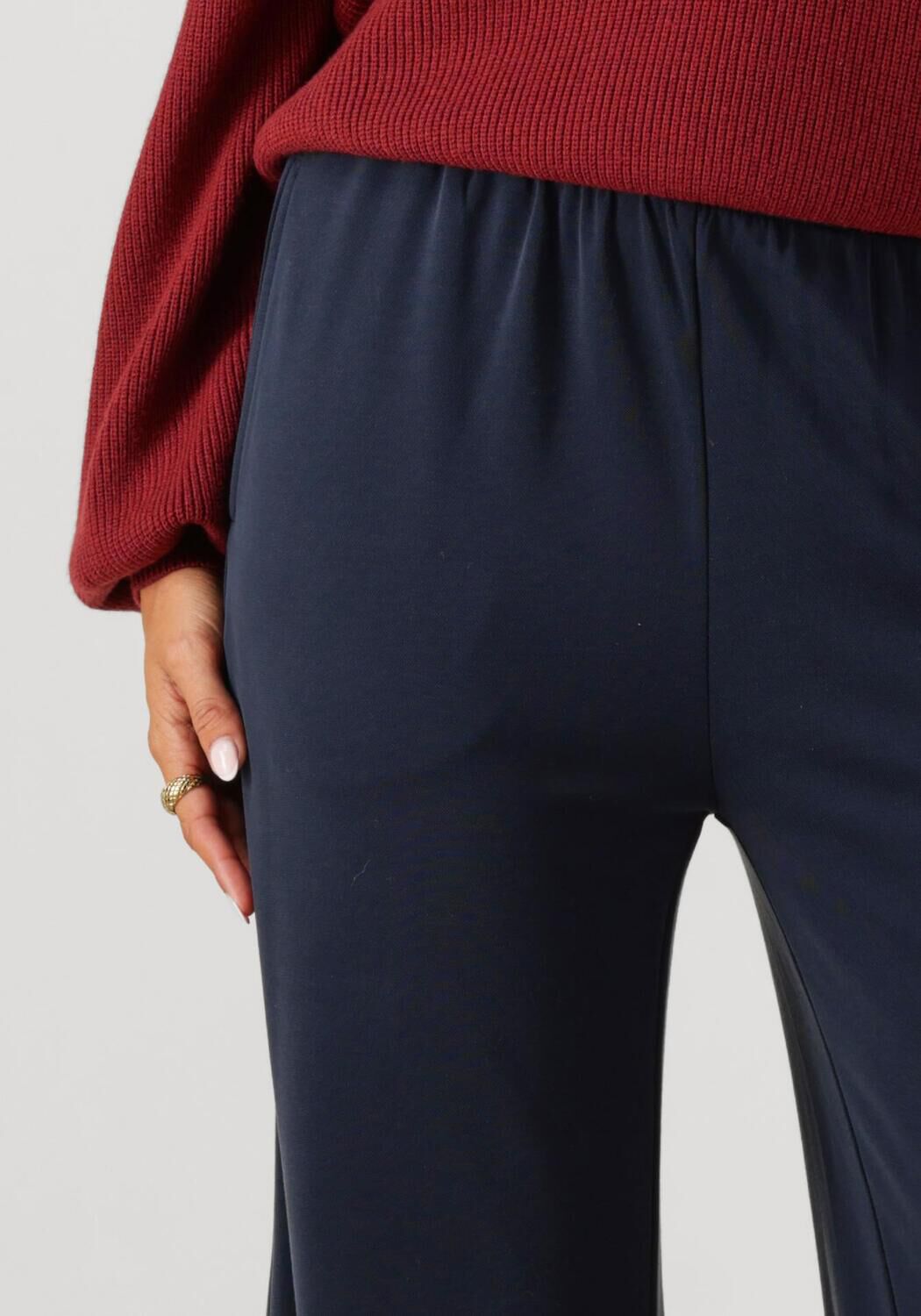 MSCH COPENHAGEN Dames Broeken Mschjazlyn Lynette Pants Donkerblauw