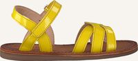 Gele APPLES & PEARS Platte sandalen FANNY - medium