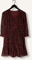Bordeaux SCOTCH & SODA Mini jurk WRAP MINI DRESS Bordeaux SCOTCH & SODA Mini jurk WRAP MINI DRESS - medium