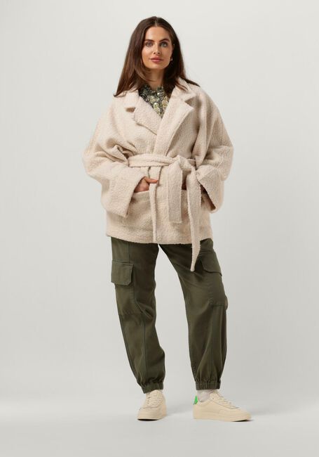 Beige CIRCLE OF TRUST Teddy jas JADE JACKET - large