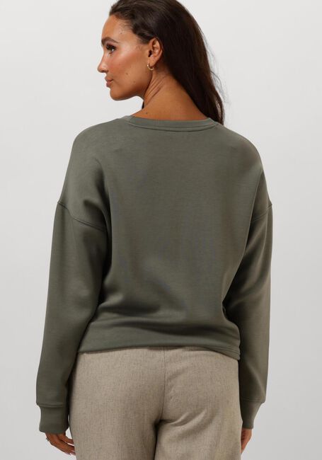 Groene MSCH COPENHAGEN Trui MSCHIMA Q SWEATERSHIRT - large
