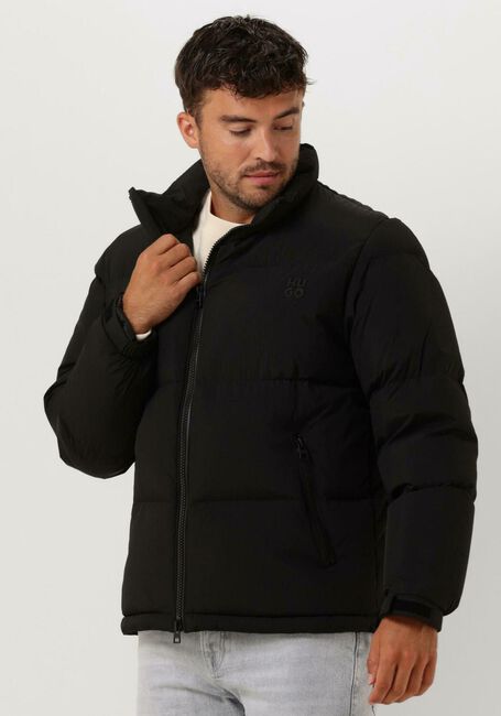 Zwarte HUGO Gewatteerde jas BIRON2341 - large