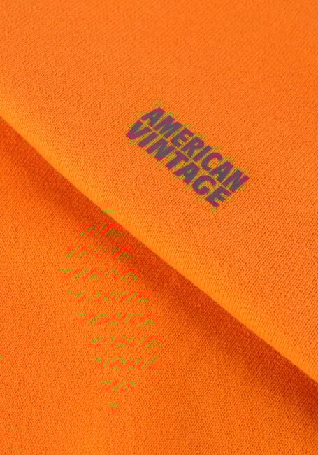 Oranje AMERICAN VINTAGE Sweater IZUBIRD - large