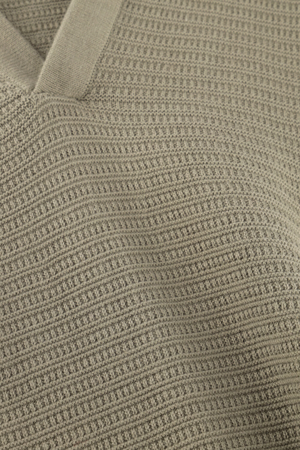 Groene DSTREZZED Polo KOSTAS POLO - large