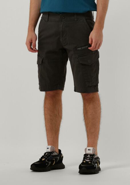 Donkergrijze PME LEGEND Korte broek NORDROP CARGO SHORTS STRETCH TWILL - large