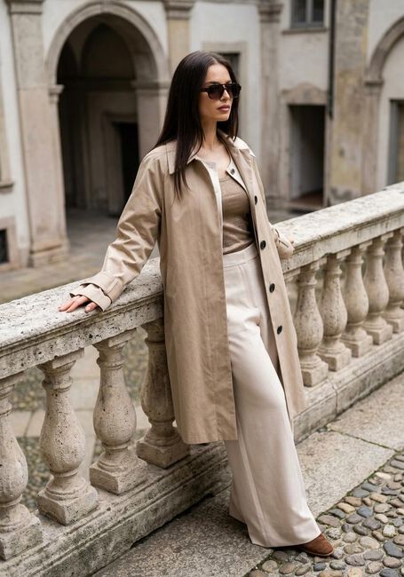 Beige INWEAR Trenchcoats HINONAIW TRENCH - large