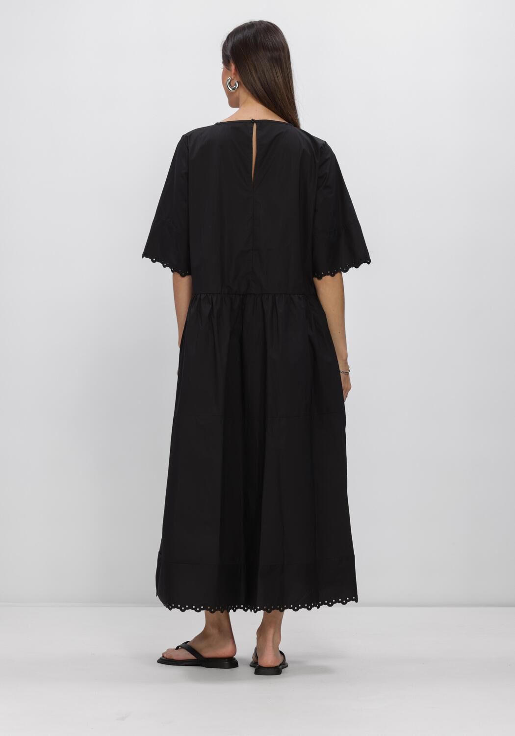 Zwarte INWEAR Midi jurk LIAIW DRESS - large