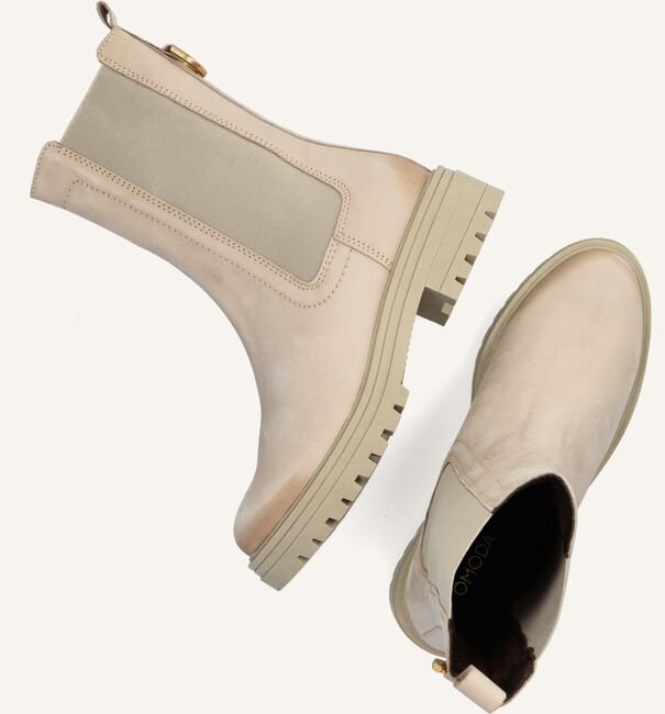 Beige OMODA Chelsea boots LPMONK-05 Beige OMODA Chelsea boots LPMONK-05 - large