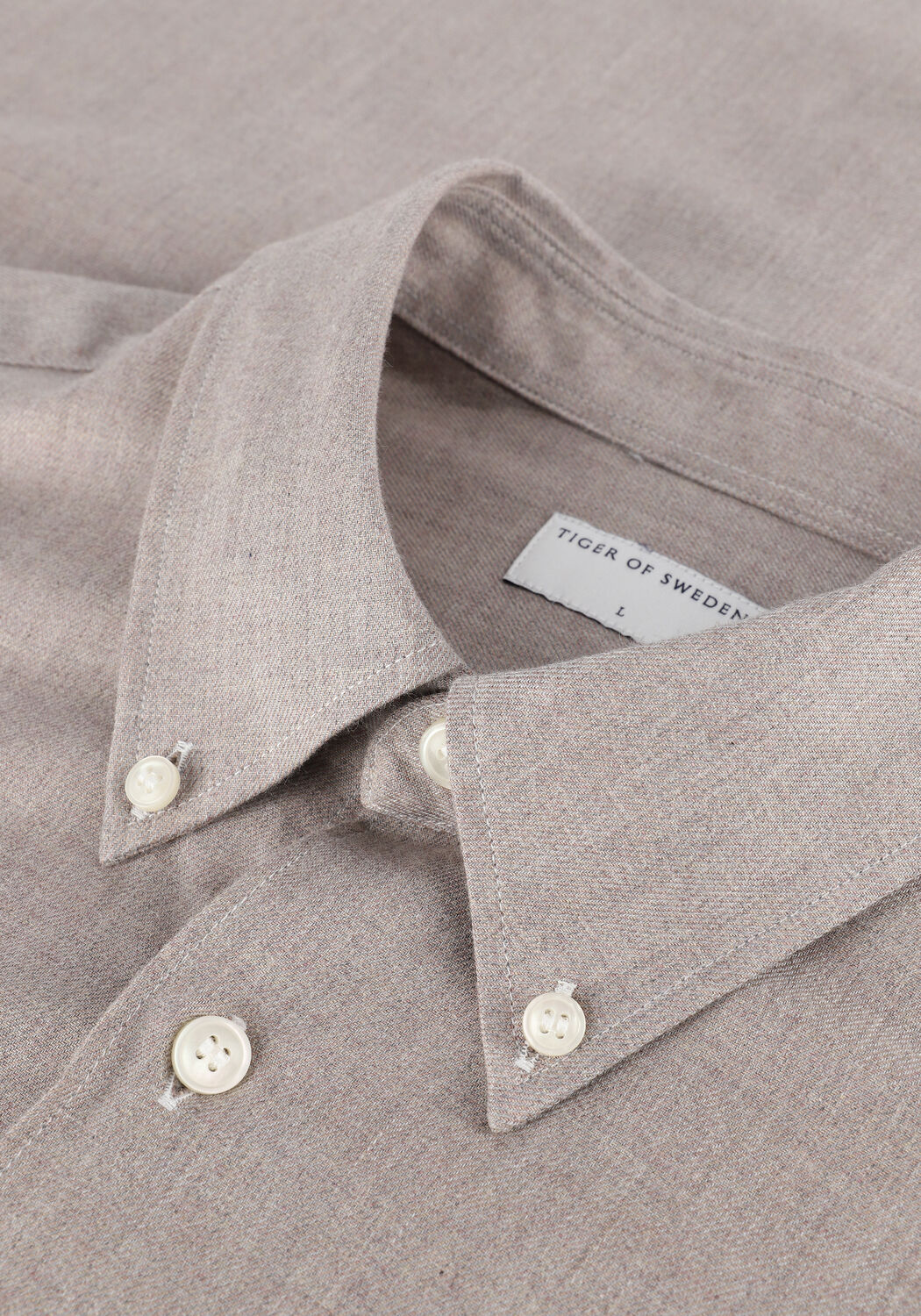 Zand TIGER OF SWEDEN Casual overhemd SANKT - large