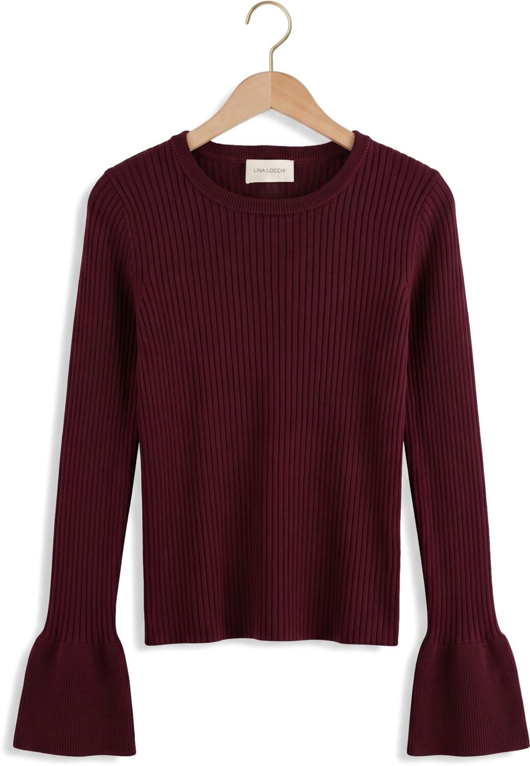 LINA LOCCHI Dames Truien & Vesten Ll-bine Bordeaux