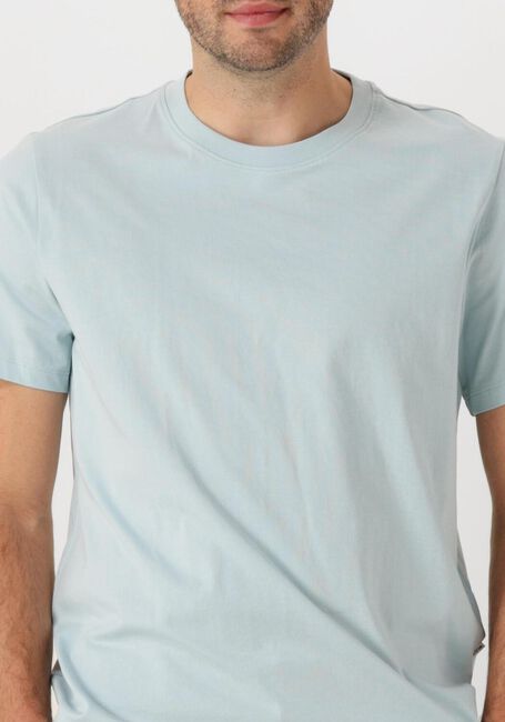 Lichtblauwe SELECTED HOMME T-shirt SLHASPEN SS O-NECK TEE NOOS - large