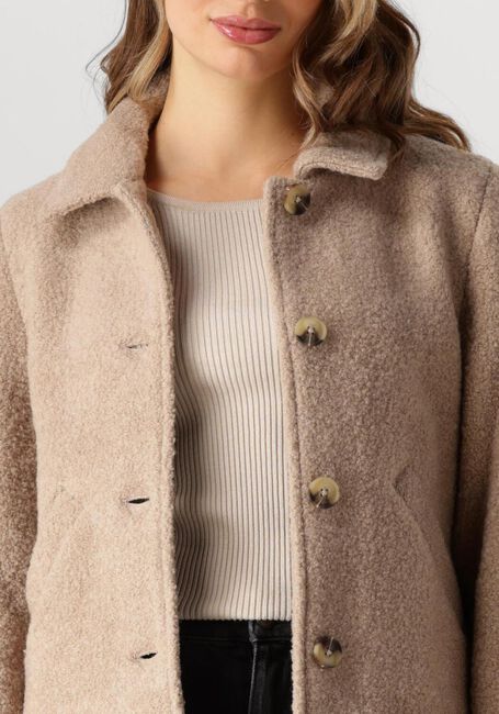 Beige MODSTRÖM Teddy jas JUSTYMD SHORT JACKET - large
