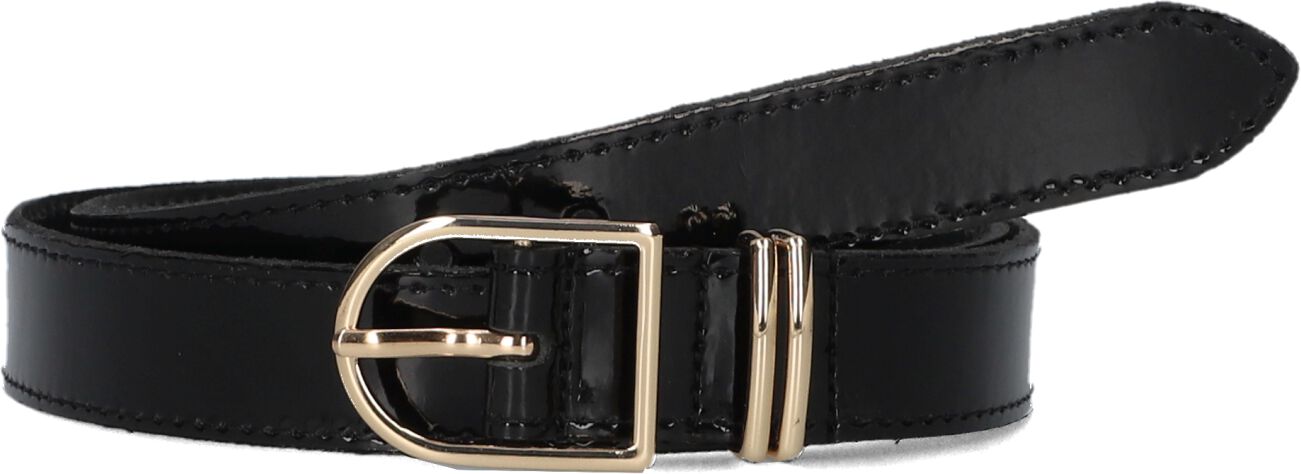 Notre-v Zwarte leren riem voor dames Black Dames
