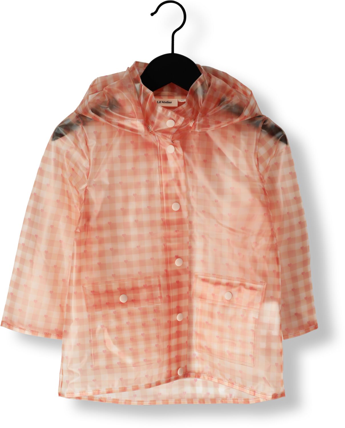 LIL' ATELIER Meisjes Jassen Nmfmamio Loose Rain Jacket Fo Lil Oranje