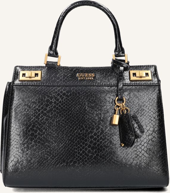 Zwarte GUESS Handtas KATEY LUXURY SATCHEL Zwarte GUESS Handtas KATEY LUXURY SATCHEL - large