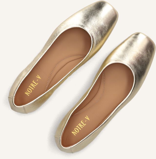 Gouden NOTRE-V Ballerina's 08-311 Gouden NOTRE-V Ballerina's 08-311 - large