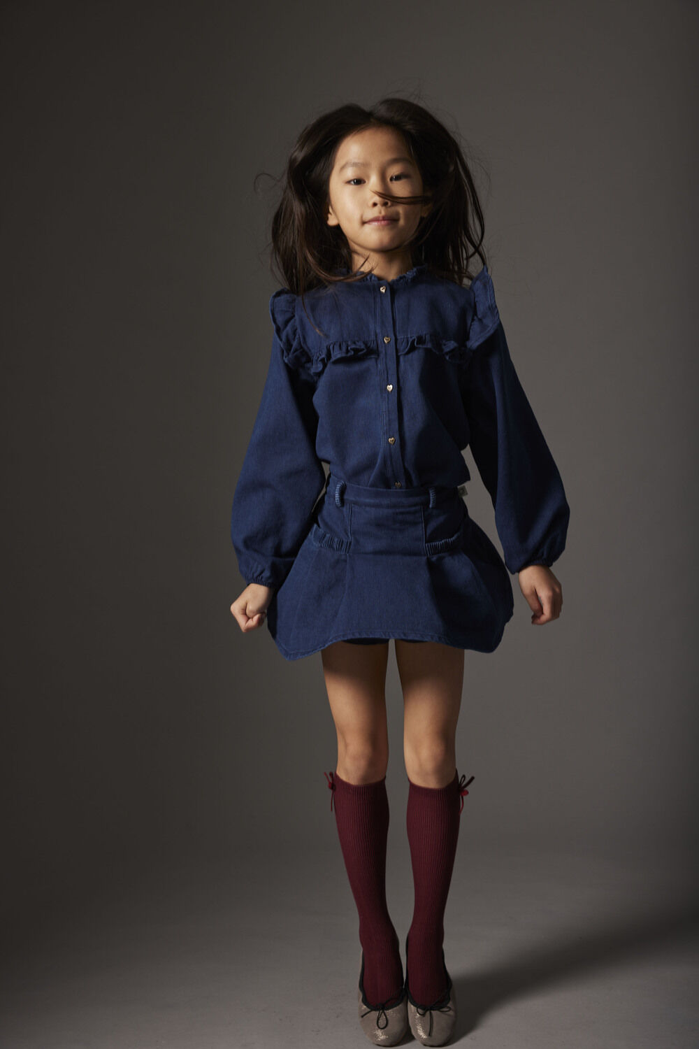 Donkerblauwe MY LITTLE COZMO Blouses NICOLEK288W5 - large