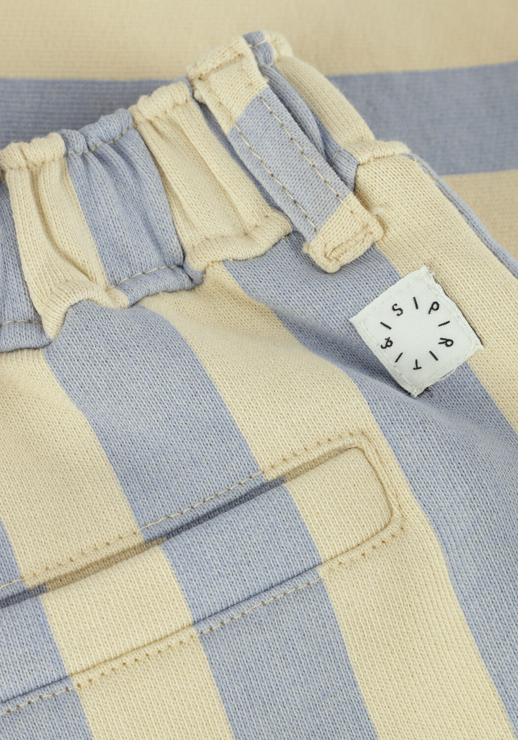 Sproet & Sprout Jongens Broeken Sweat Chino Shorts Stripes Blauw