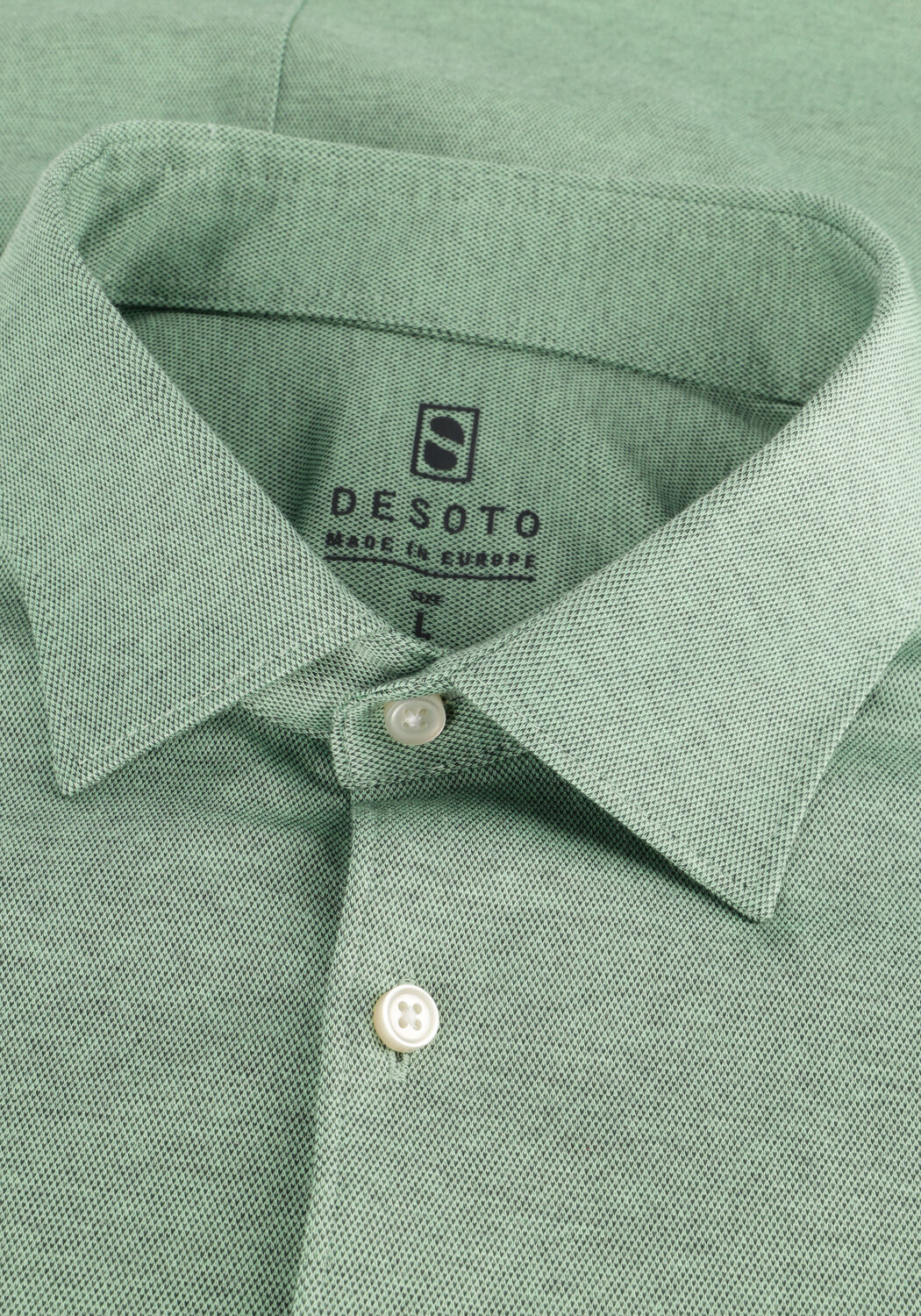 Groene DESOTO Casual overhemd CASUAL KENT 1/1 - large