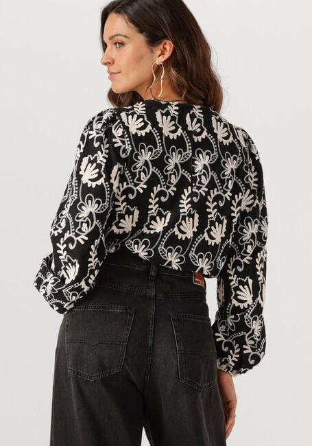 Zwarte OBJECT Top OBJMYA RE L/S TOP - large