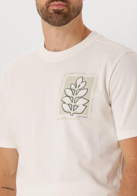 Witte CAST IRON T-shirt REGULAR FIT SINGLE JERSEY CA - large