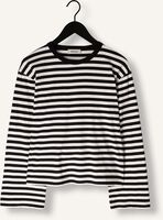 Zwarte MODSTRÖM Tops & T-shirts HELLENMD LS STRIPE T-SHIRT Zwarte MODSTRÖM Tops & T-shirts HELLENMD LS STRIPE T-SHIRT - medium