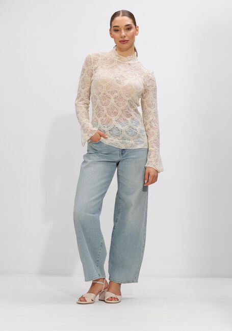 Creme BRUUNS BAZAAR Tops & T-shirts DEODARABBSUZI BLOUSE - large