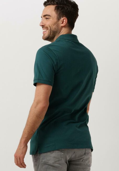 Donkergroene LYLE & SCOTT Polo PLAIN POLO SHIRT - large