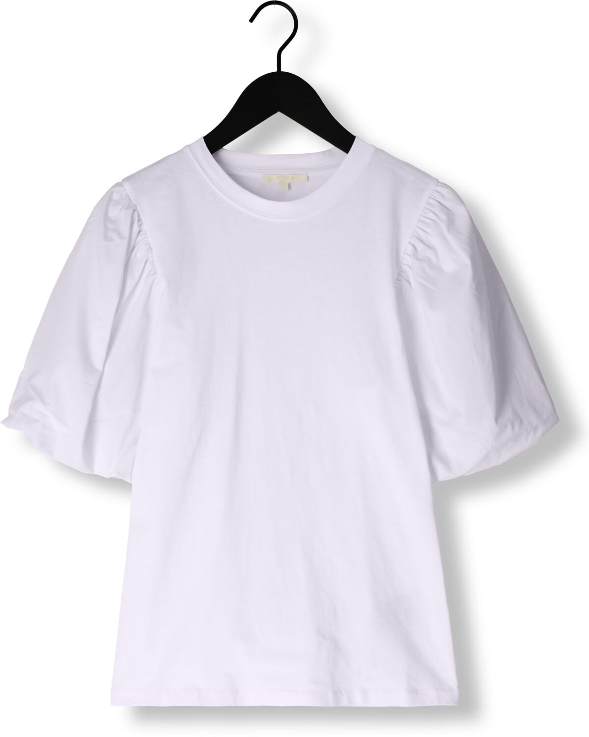 NOTRE-V Dames Tops & T-shirts Nv-dolf Puff Sleeve Top Wit