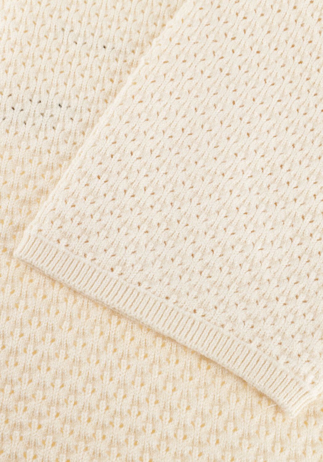 Creme SELECTED WOMEN Trui SLFHELLE 2/4 KNIT O-NECK - large