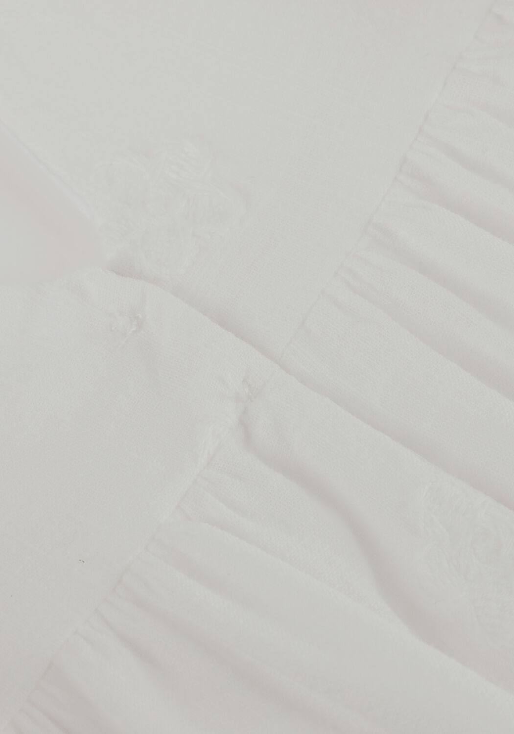 Witte MAYORAL Mini jurk COTTON DRESS - large