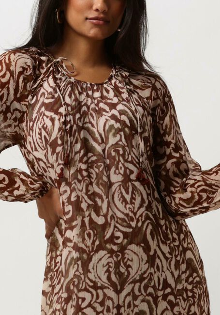 Bruine MOLIIN Maxi jurk COURTNEY - large